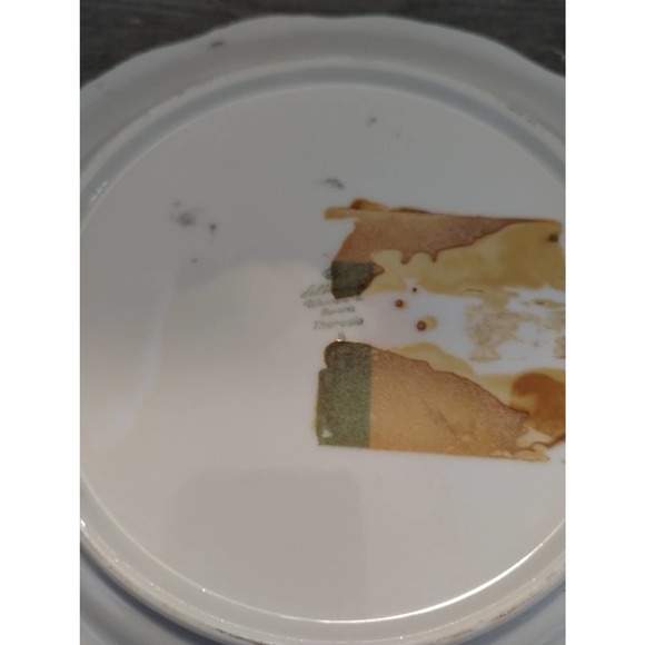 Ricordo Di Napoli Seltmann Weiden Bavaria Theresia Souvenir Plate - Picture 4 of 5